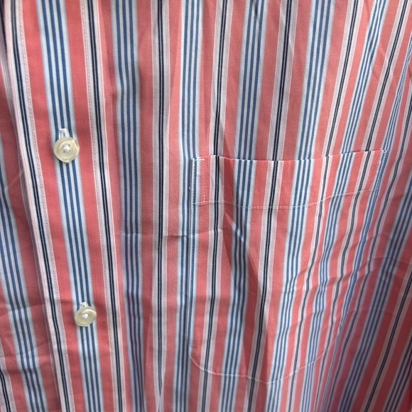 Roundtree & Yorke Gold Label Non Iron Mens Long Sleeve Button Down Shirt XL - Picture 5 of 5